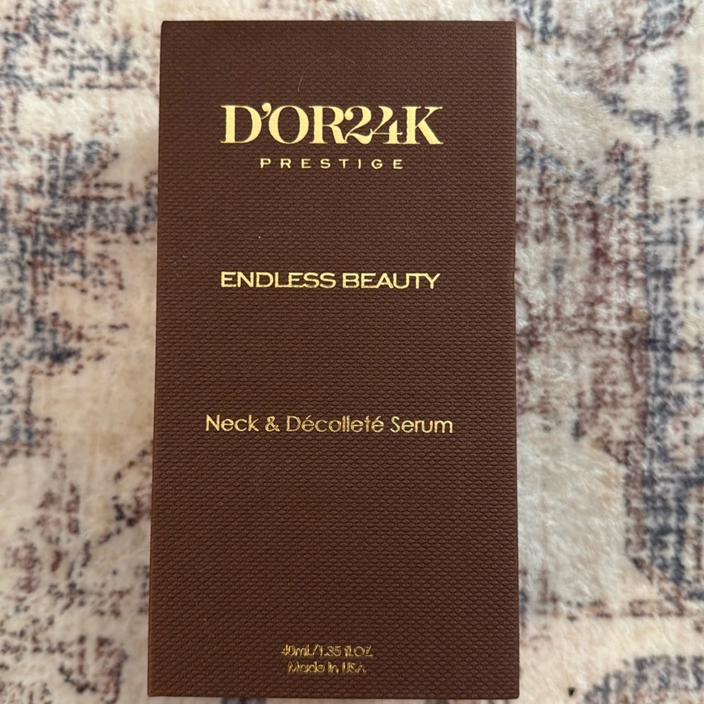 Prestige Neck & Décolleté Serum - Brown